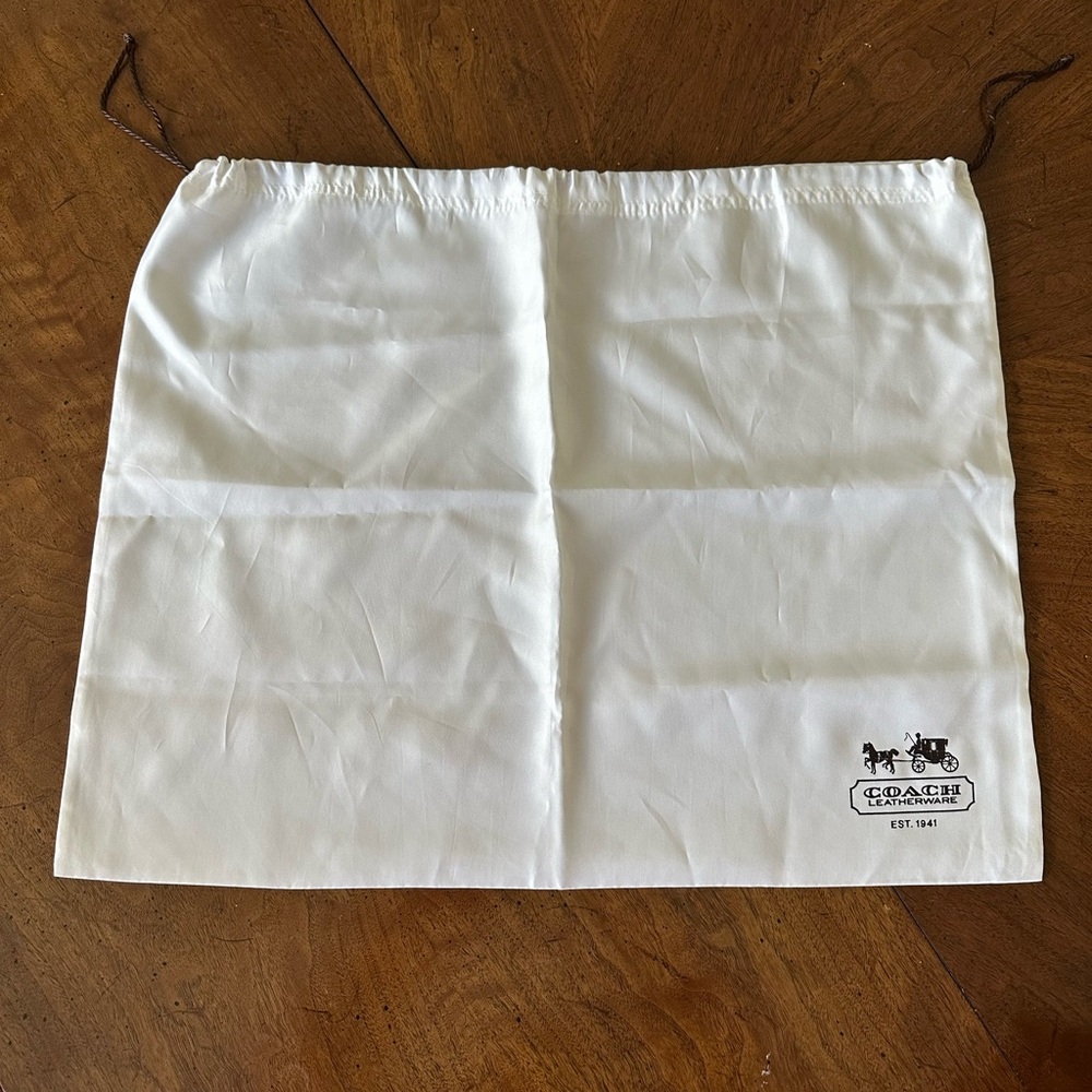 Coach Ivory Storage Bag